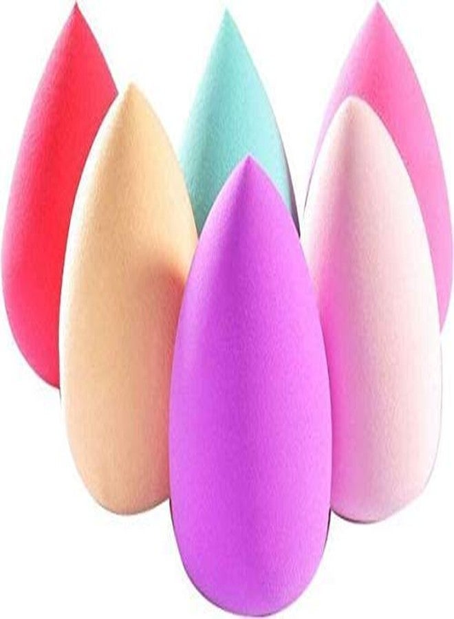 Fennec Mart 4 Pcs Makeup Sponge Blender Set, Multi-shape Blending Sponges for Dry & Wet Use - Image 3