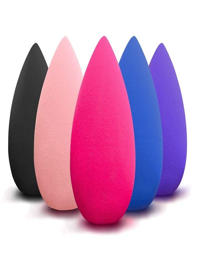 Fennec Mart 4 Pcs Makeup Sponge Blender Set, Multi-shape Blending Sponges for Dry & Wet Use - Image 5