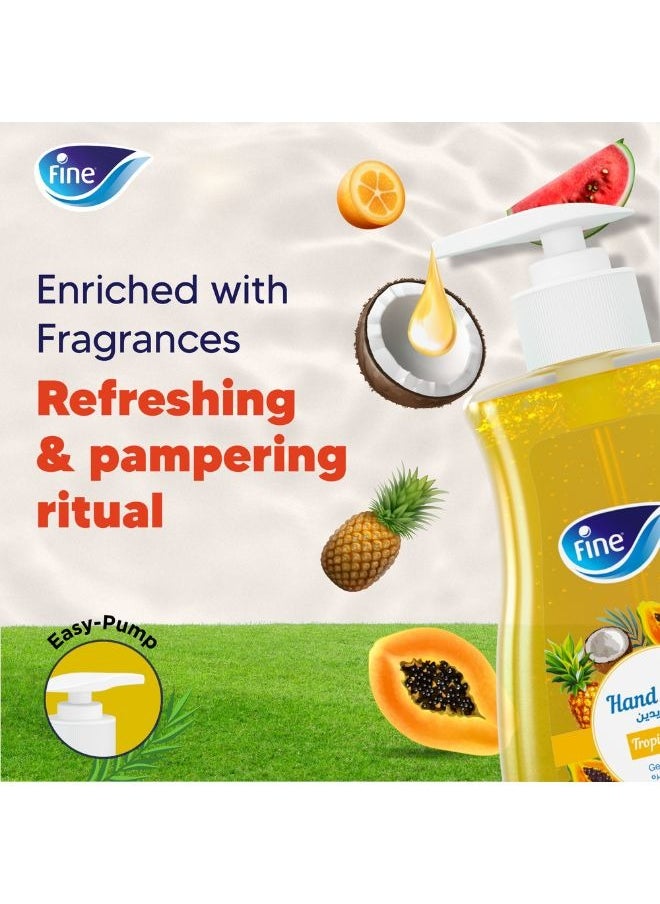 Fine - Tropical Fruit Hand Wash 450ml - Image 1