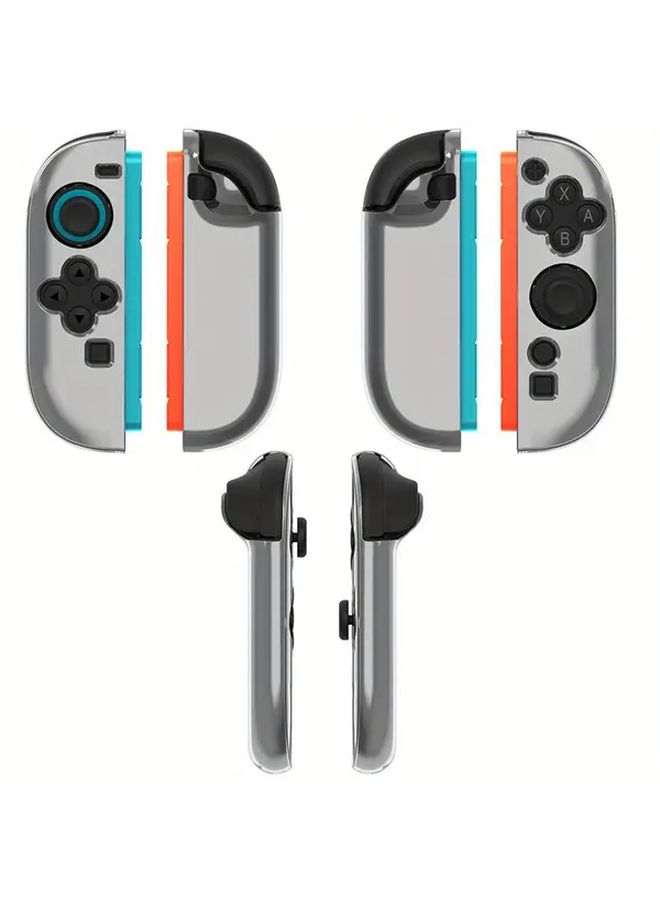 Transparent White Shockproof TPU Case Compatible with Switch 2 Console Scratch Impact Resistant Cover - Image 4