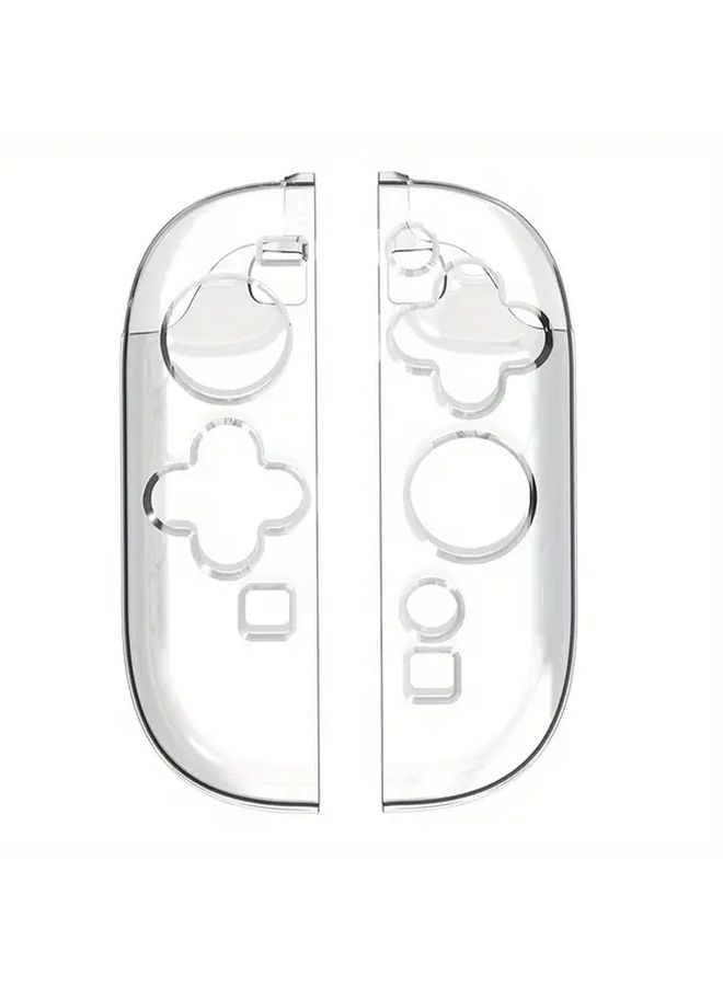 Transparent White Shockproof TPU Case Compatible with Switch 2 Console Scratch Impact Resistant Cover - Image 1