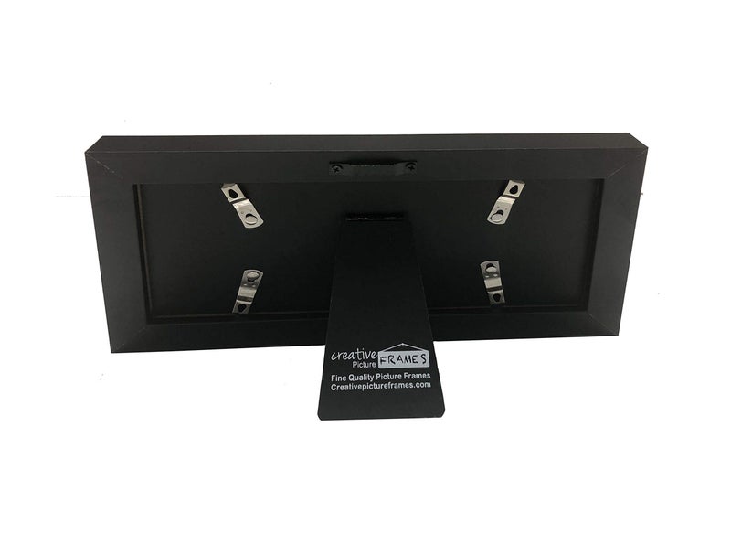 Creative Picture Frames [$4x9bk-b Black First Dollar Frame with Black Matting  Easel Stand and Wall Hanger Included - Image 3