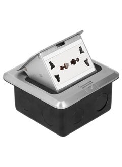 Next Life Floor socket Power Outlet IP40 Protection Grade 250V 13A Table Pop Up And Ground Socket Connection Box for Office and Home  - Image 1