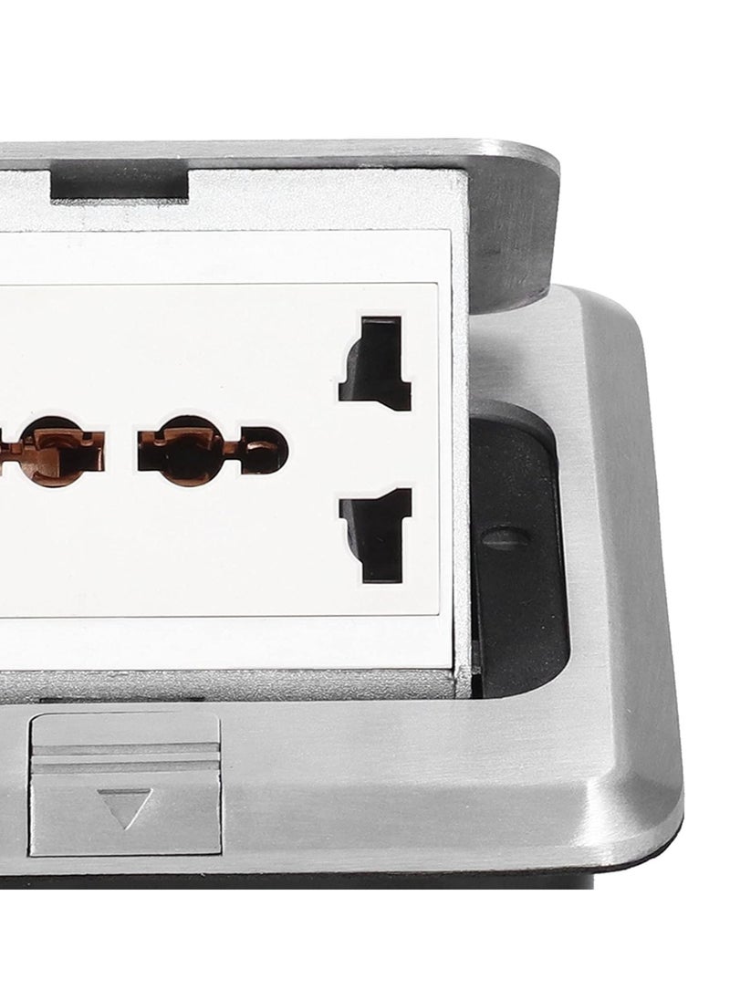 Next Life Floor socket Power Outlet IP40 Protection Grade 250V 13A Table Pop Up And Ground Socket Connection Box for Office and Home  - Image 3