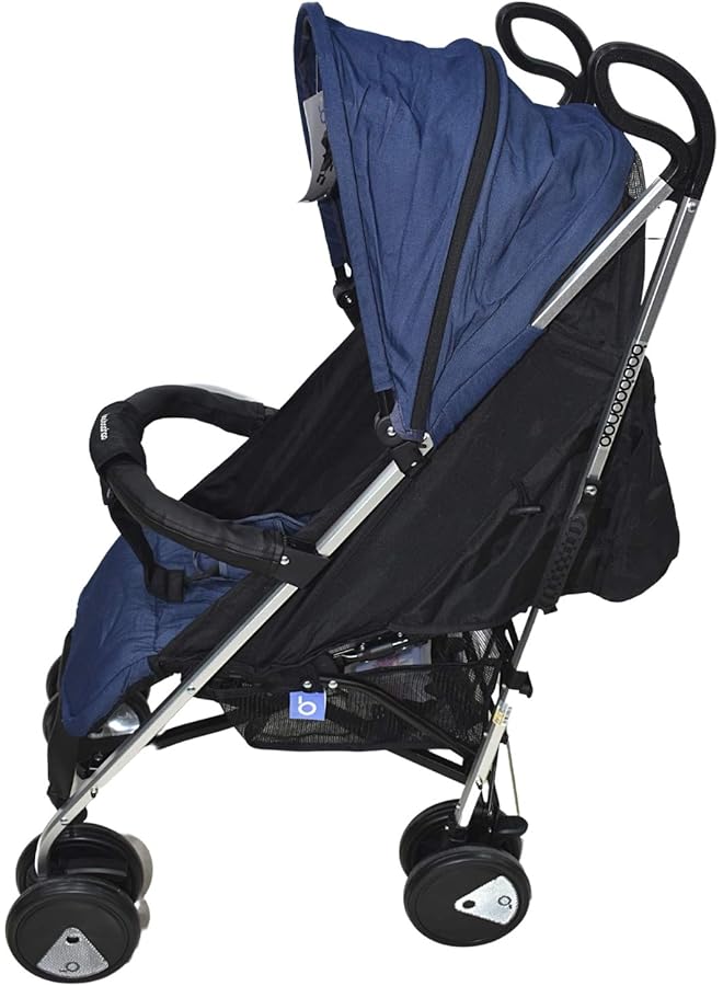 Mama Love Foldable Baby Stroller Dgl 88657 Navy - Image 5