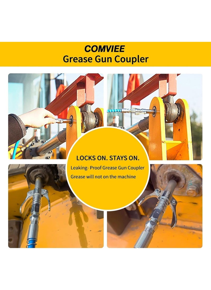 Generic Grease Gun Coupler,Grease Joint Fittings, Grease Nozzle Fittings,Compatible With All Grease Guns, Suitable for Automobiles,Industrial Machinery and Equipment Farms,Etc  - Image 3