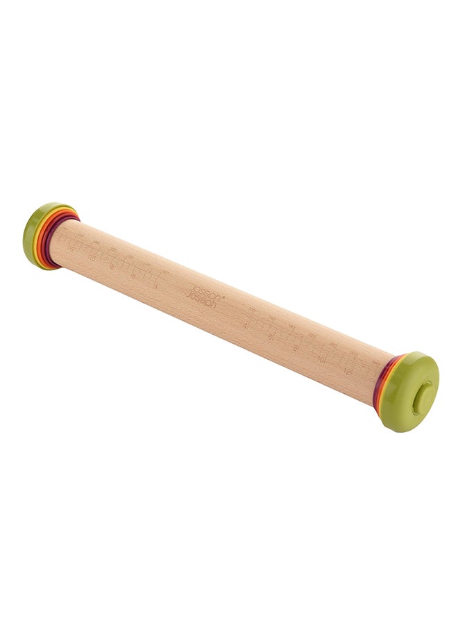 Joseph Joseph - Adjustable Rolling Pin with Removable Rings 13.6 Inch Multicolour - Image 1