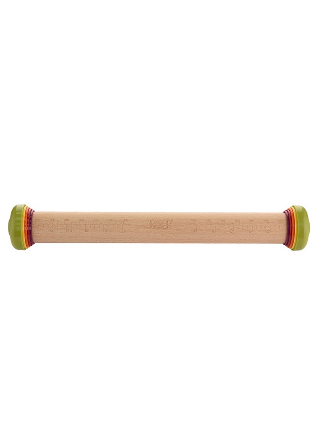 Joseph Joseph - Adjustable Rolling Pin with Removable Rings 13.6 Inch Multicolour - Image 1