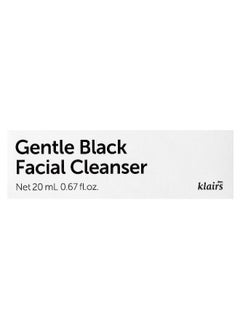 Dear,Klairs Dear, Klairs, Gentle Black Facial Cleanser, 0.67 fl oz (20 ml)  - Image 2
