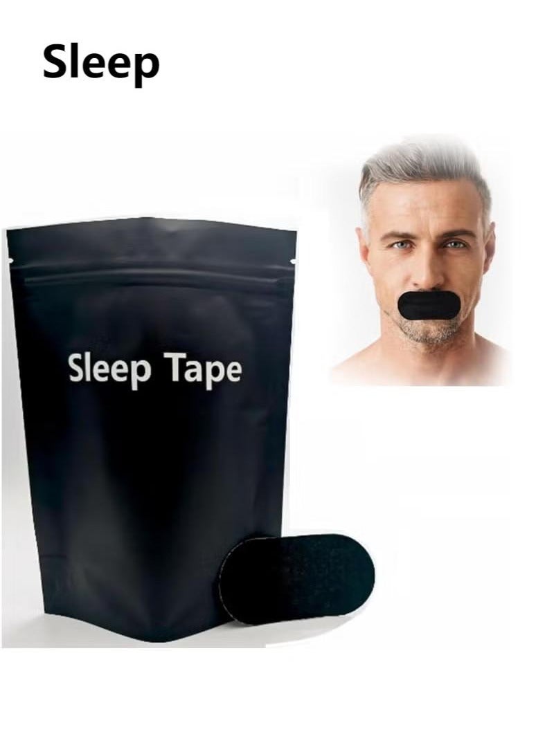 سليب لصقات النوم للشفاه، 30 قطعة من لصقات الفم للنوم لتخفيف الشخير وتحسين جودة النوم - Image 1