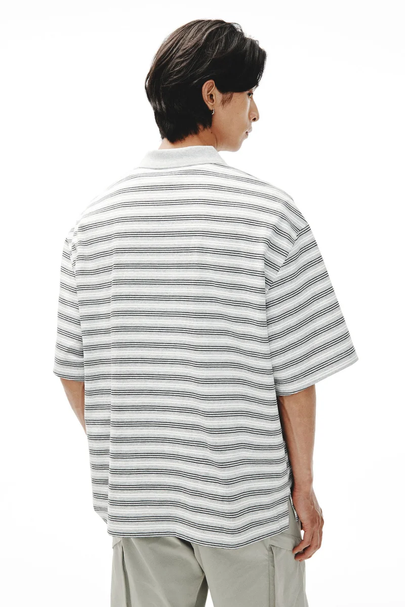 H&M  Loose Fit Cotton polo shirt for Men | Best Price UAE