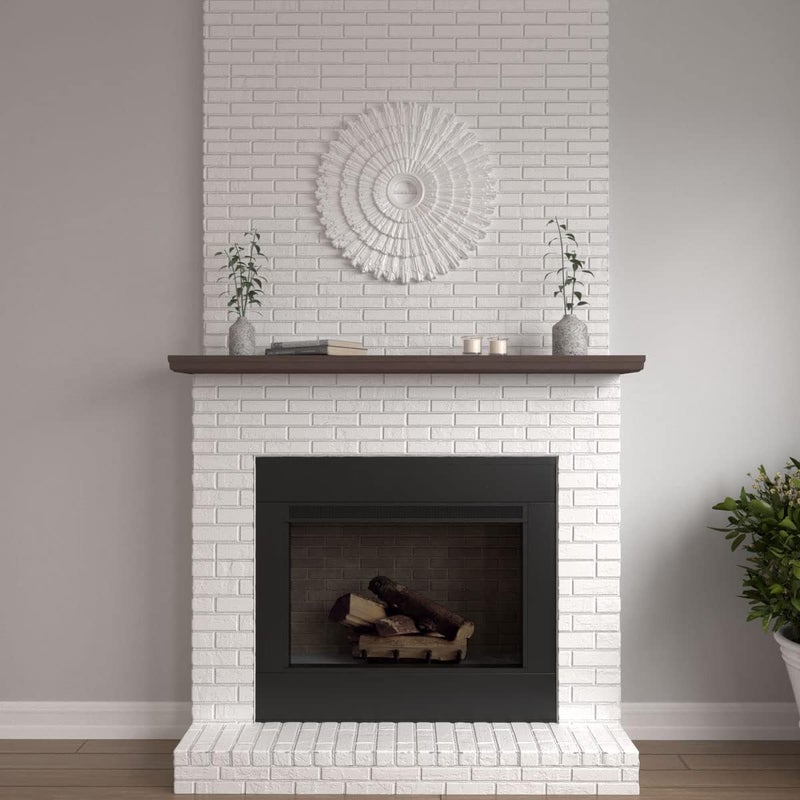 Ekena Millwork CM24EN Eryn Ceiling Medallion, 24 3/4"OD x 3 1/4"ID x 1 7/8"P (Fits Canopies up to 4"), Factory Primed - Image 4