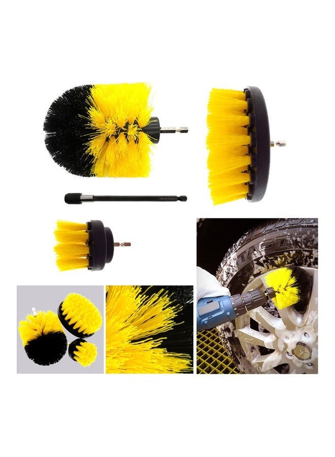 26-piece car cleaning brush set, electric drill brush head set, floor and wall descaling, cleaning and polishing tools - Image 3