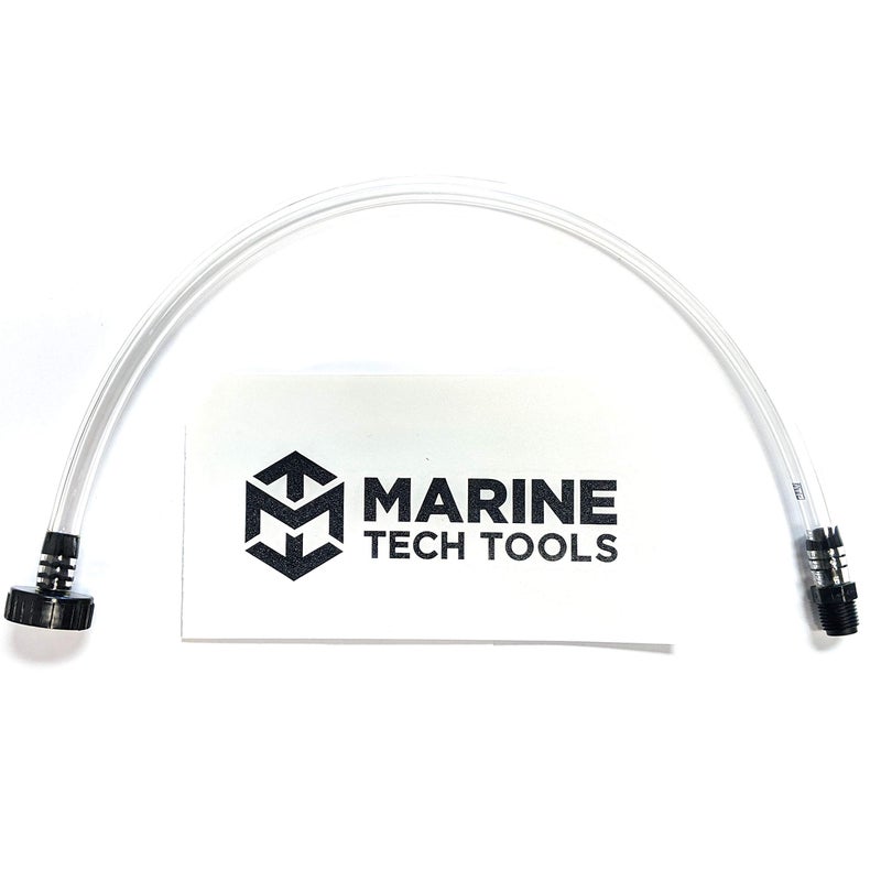 M Marine Tech Tools Marine Tech Tools Fill Tube, Seastar Hydraulic Steering Bleed Kit, Fits all Outboard, Sterndrive & Inboard Seastar Hydraulic Helms, Seastar Hydraulic Steering Fluid Bleeder Kit - Image 2