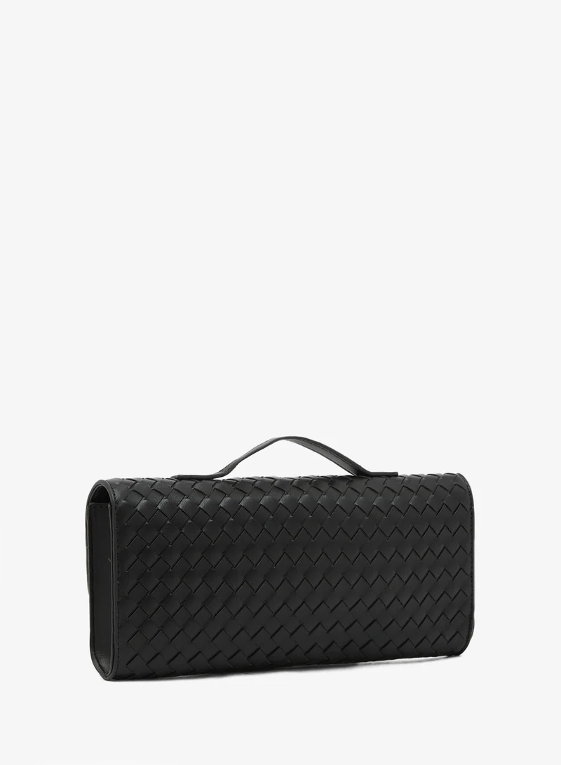 جلاموروس Quilted Clutch Bag