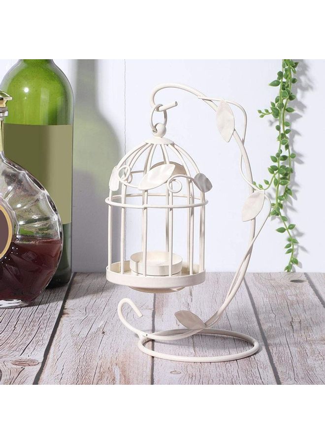 NIBEMINENT Candle Holder White One Size - Image 1