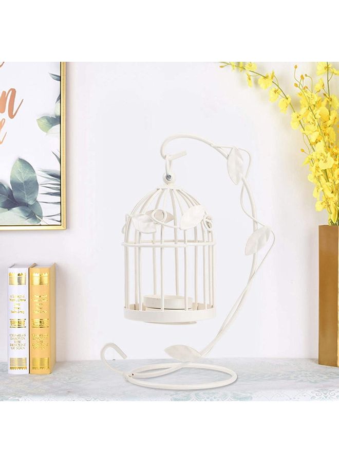 NIBEMINENT Candle Holder White One Size - Image 5