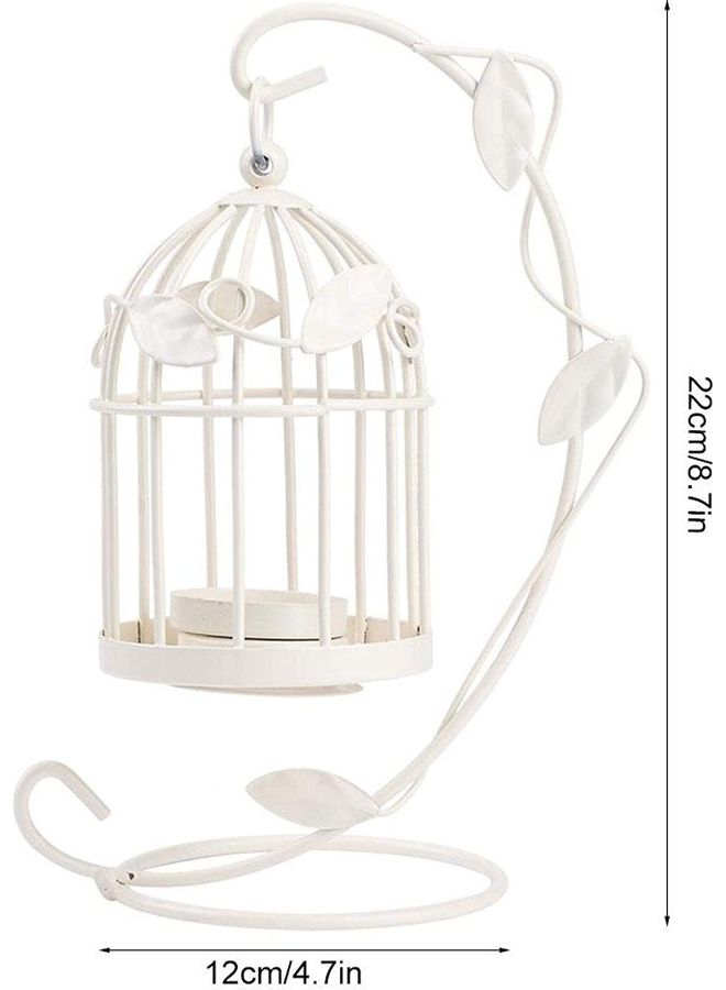 NIBEMINENT Candle Holder White One Size - Image 4