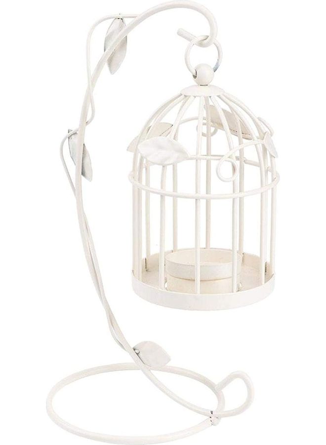 NIBEMINENT Candle Holder White One Size - Image 2