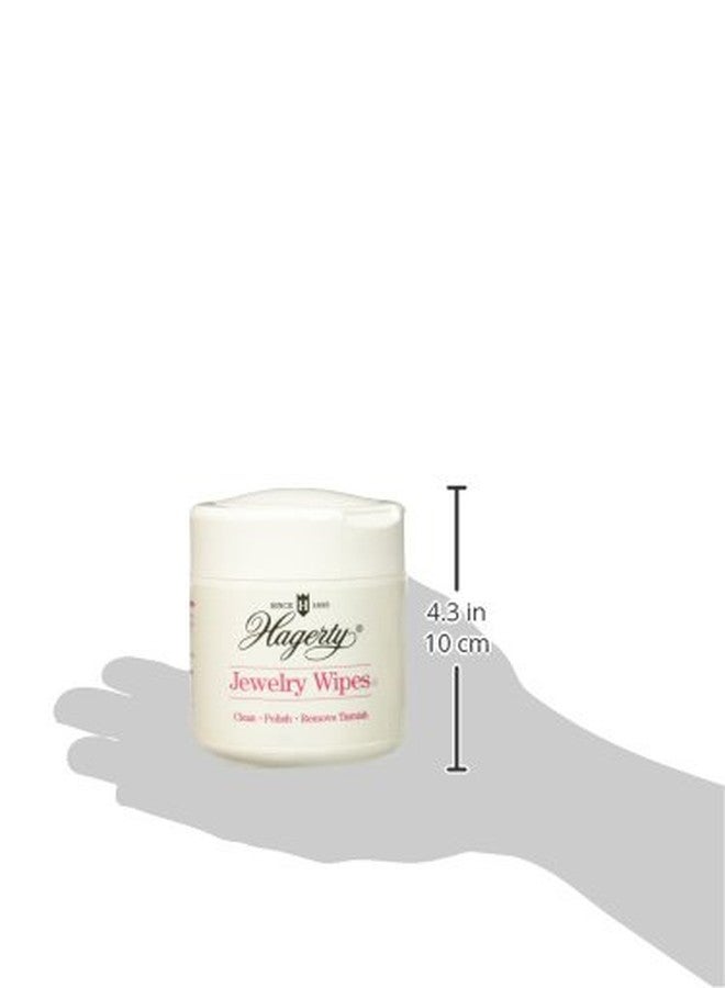 HAGERTY هاغرتي 16740 مناديل للعناية بالمجوهرات 20 قطعة قابلة للاستخدام مرة واحدة بحجم 3x5 بوصة، بيضاء - Image 3