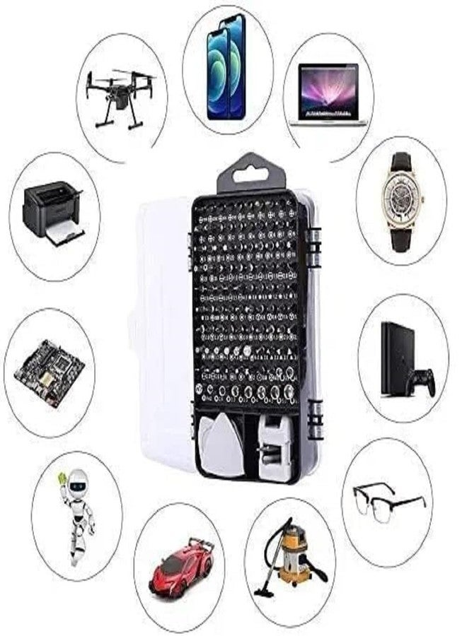 DS ENTERPRISE 115 in1 Precision Screwdriver Set, Maintenance Tools With Case for Electronics, Interchangeble Multipurpose Magnetic Slot Wrench Bits Repair Kit, Combination Screwdriver Set for Home Appliance - Image 2