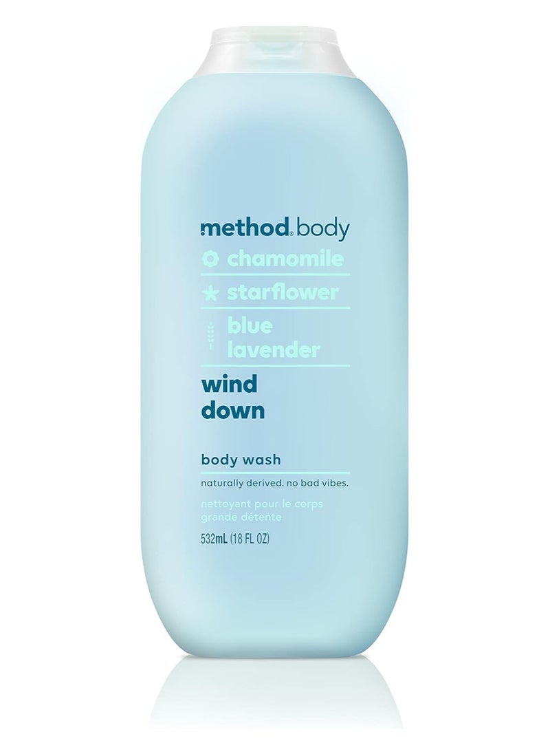 Method - Method Body Chamomile, Starflower, Blue Lavender Wind Down Body Wash 532ml - Image 1