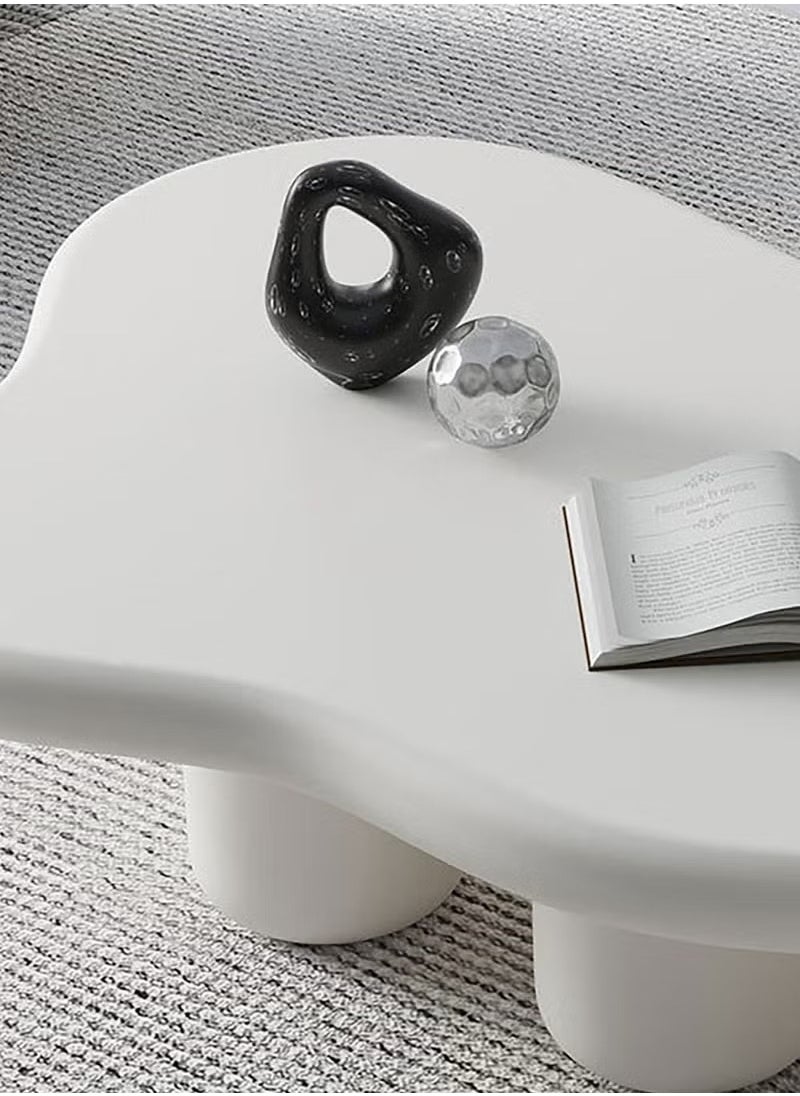 Generic Coffee Table in Cloud shape Simple Small Household Shaped Table Tea Table for Living Room Balcony Garden, Living Room Table Bed Room 120 cm  - Image 5