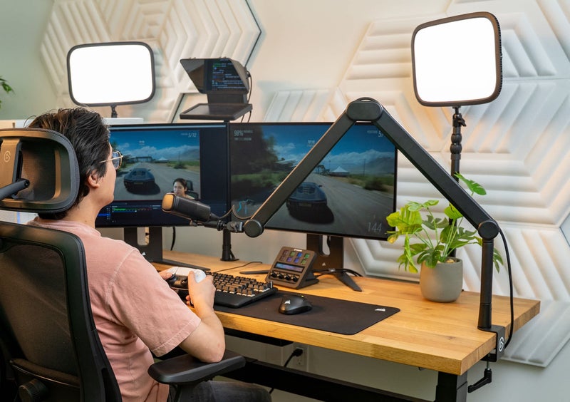 Elgato Wave Mic Arm MK2 Studio Microphone Boom Arm for Streaming Podcast - Image 1