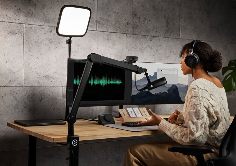 Elgato Wave Mic Arm MK2 Studio Microphone Boom Arm for Streaming Podcast - Image 4