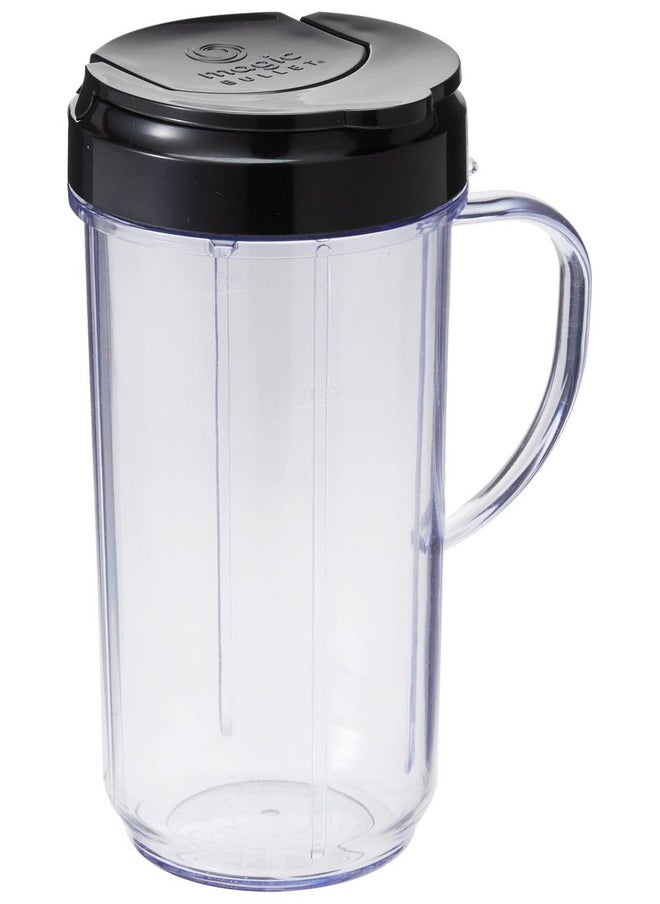 Magic Bullet Magic Bullet 22 Ounce Travel Mug with Flip Top Lid, Black  - Image 3