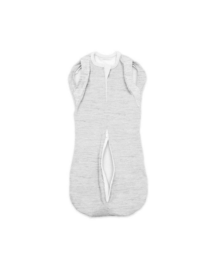 SwaddleMe Arms Free Convertible Pod Size Large 36 Months 2Pack (Zoom To The Moon) Zipup Baby Swaddle Helps Transition To Arms Out Sleep For Safe Rolling And Selfsoothing  - Image 5