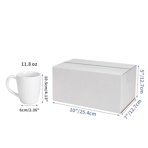 Hoikwo 10x7x5 Inches Small White Shipping Boxes Set of 40, Sturdy Cardboard Boxes for Small Business for Packaging Mailing - Image 2