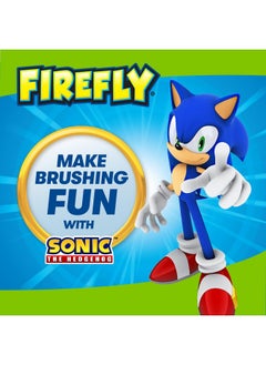 Firefly Firefly Kids Anti-Cavity Natural Fluoride Toothpaste, Sonic The Hedgehog, Bubble Gum Flavor, ADA Accepted, 4.2 OZ  - Image 2