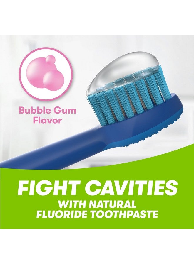 فايرفلاي معجون أسنان فايرفلاي كيدز المضاد للتسوس بالفلورايد الطبيعي، بنكهة العلكة، بنكهة القنفذ سونيك، معتمد من جمعية طب الأسنان الأمريكية (ADA)، 4.2 أونصة - Image 4