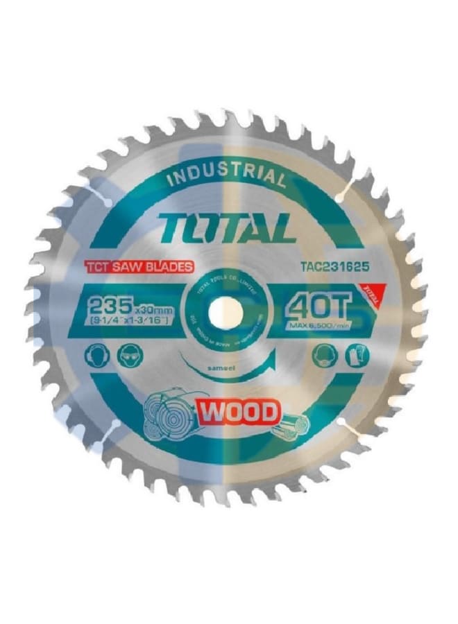 Total TAC231625 9.25" Wood Tray 40 Years