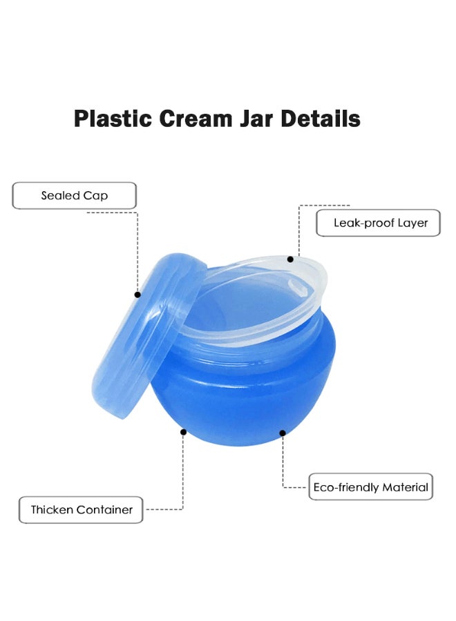 Cosywell Travel Containers 6PCS Refillable Leakproof Cream Jars for Toiletries Lotion Cosmetic Body Cream - Image 4