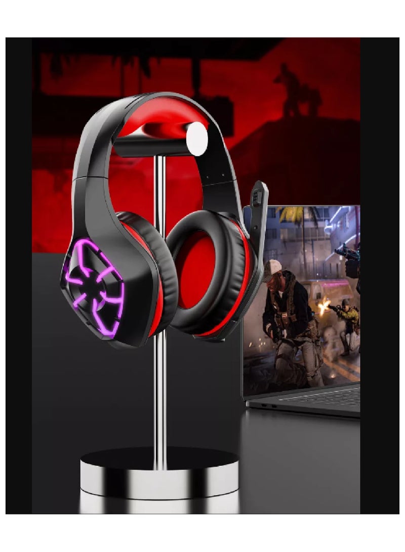 YONK Over-Ear Gaming Wired Headset With Mic For Ps4 Ps5 XOne XSeries Nswitch Pc  - Image 3