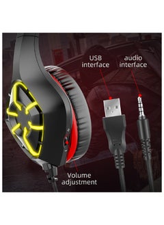 YONK Over-Ear Gaming Wired Headset With Mic For Ps4 Ps5 XOne XSeries Nswitch Pc  - Image 4