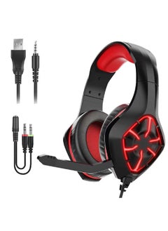 YONK Over-Ear Gaming Wired Headset With Mic For Ps4 Ps5 XOne XSeries Nswitch Pc  - Image 1