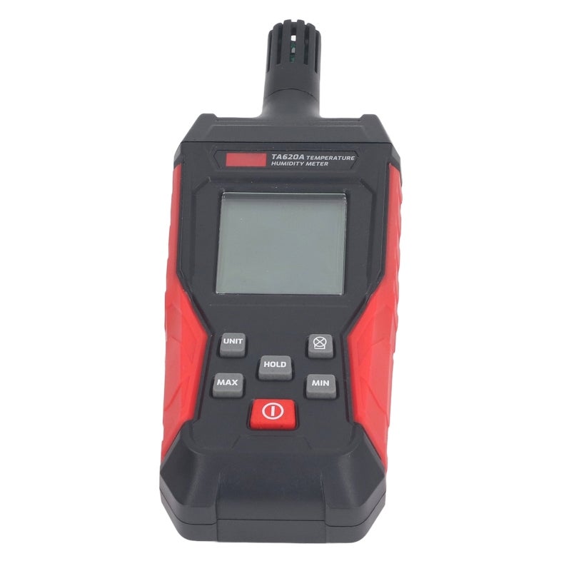 TASI Handheld Thermo-Hygrometer ABS Erosion Resistant Material with 99 Data Storage - Highly Accurate Readings Digital Temperature Humidity Meter for Laboratories Wine Cellars - Image 5