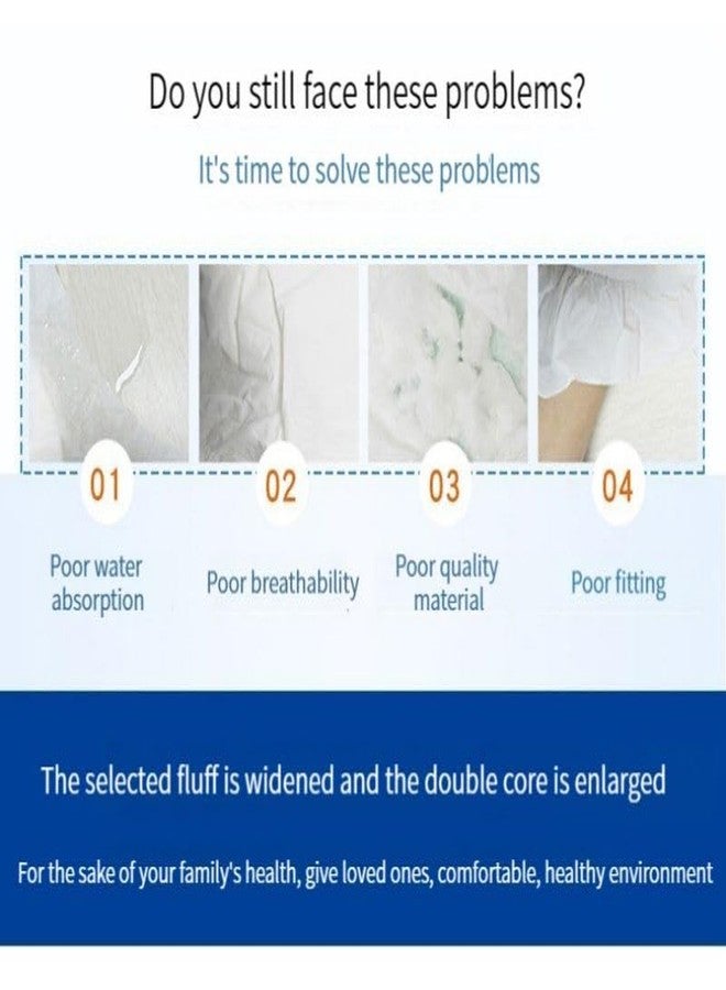 aksh Premium Adult pull ups(pant style) diapers in 10 PC bulk packing (Medium) - Image 2