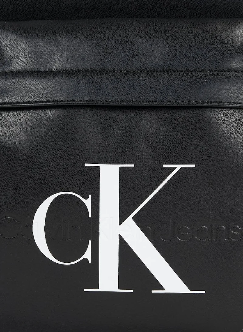 Calvin Klein Jeans Monogram Soft Campus Backpack