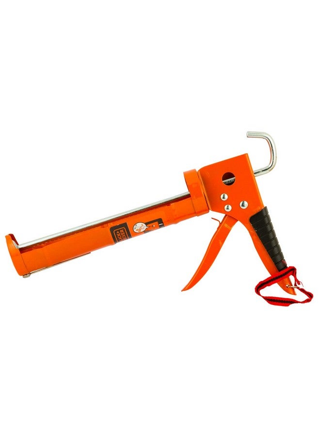 BLACK+DECKER BDHT81570 Steel Half-Open Caulking Gun-330mm (Orange) - Image 1