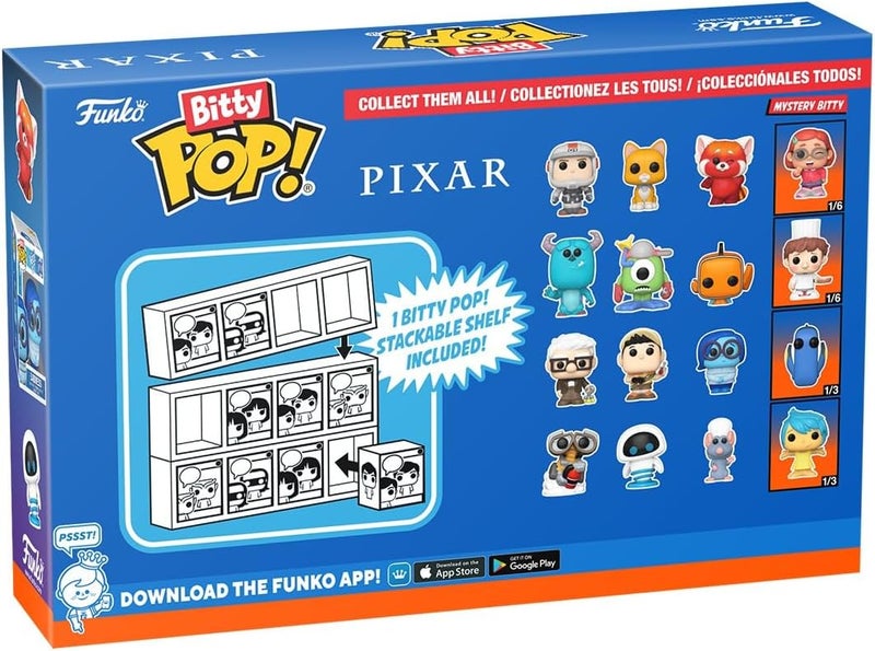 Funko ألعاب بيكسار القابلة للجمع من فنكو بوب بيتي 4 حزمة باuzz لايت يير XL01 سوكس باندا حمراء مي  شخصية مطاردة غامضة  قد تختلف الأنماط وشخصية مصغرة غامضة 09 بوصة - Image 3