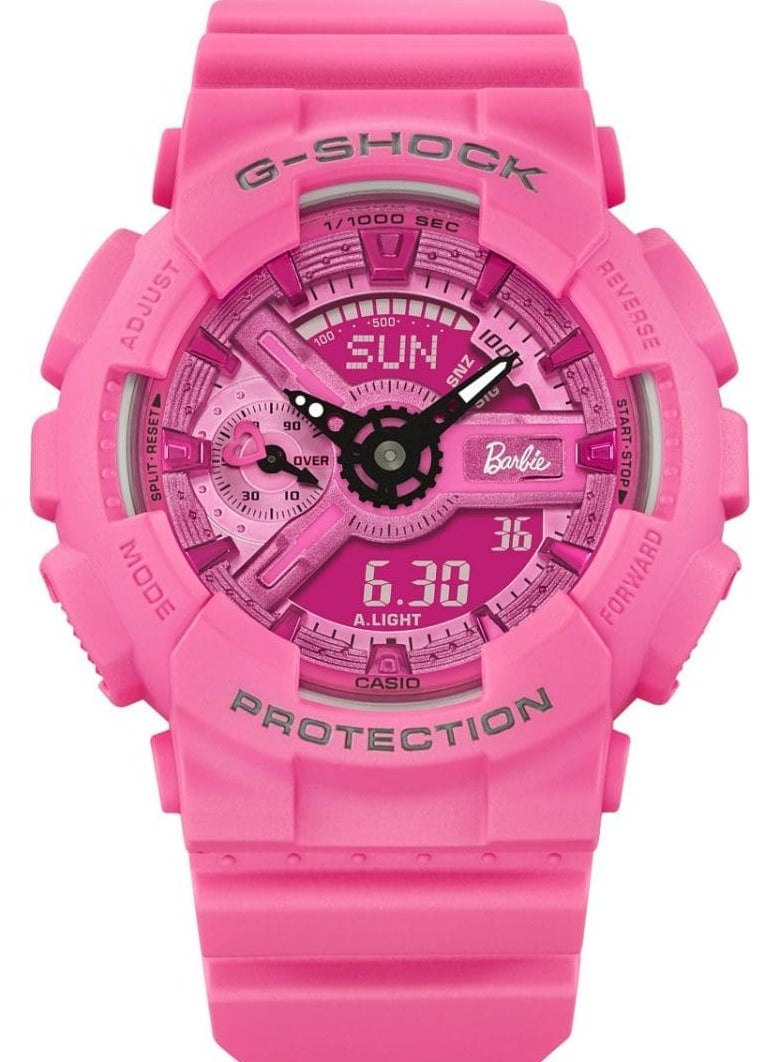 CASIO Casio G-SHOCK Limited Edition Barbie™ Collaboration GMA-S110BE-4A Pink Women's Watch - Image 1