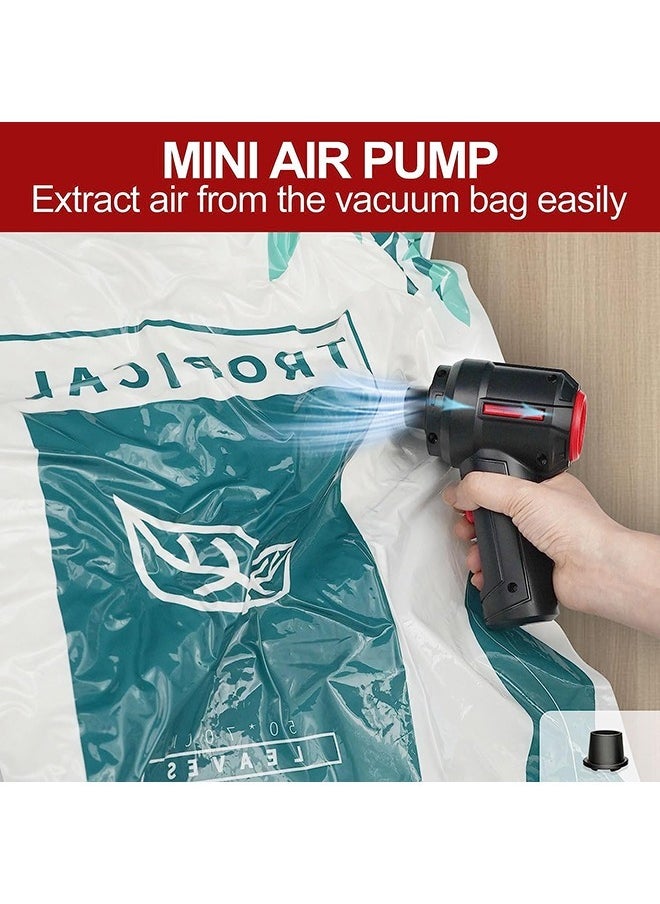 Compressed Air Duster & Mini Vacuum Keyboard Cleaner 3-in-1, New Generation Canned Air Spray, Portable Electric Air Can, Cordless Blower Computer Cleaning Kit
