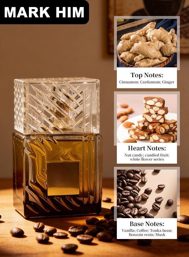 مارك له طقم عطور فاخر مكون من 3 قطع – عطر أو دو بارفان طويل الثبات للرجال والنساء، هدية عطرية فاخرة له ولها، 3 عطور فاخرة للجنسين (3×30 مل) - Image 4