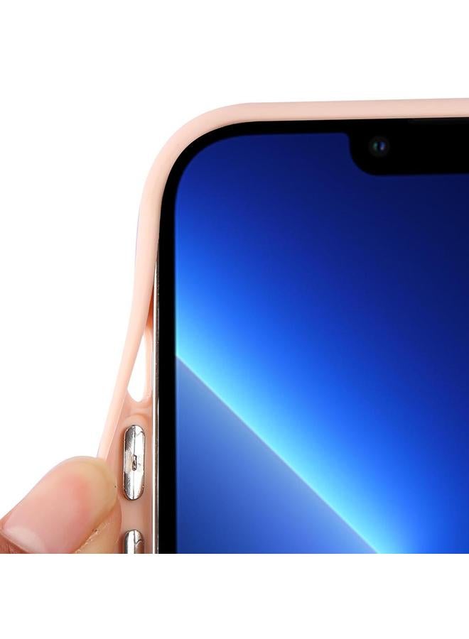 اس-توب جراب لهاتف iPhone 12 Pro مزود بزر مطلي كهربائيًا من مادة TPU ثنائية اللون - Image 4