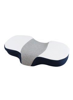 Bluejw Memory Foam Neck Pillow Adjustable Ergonomic Cervical Sleeping Pillow Neck Support Bed Pillow For Shoulder And Neck Pain Relief Orthopedic Pillow For Side Sleeping With Washable Cover  - Image 2