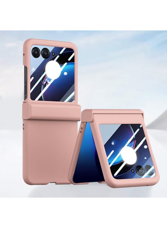 اس-توب جراب لهاتف Motorola Razr 50، جراب هاتف مقاوم للصدمات ومدمج بثلاث مراحل من الجلد المصنوع من مادة البولي كربونات - Image 1